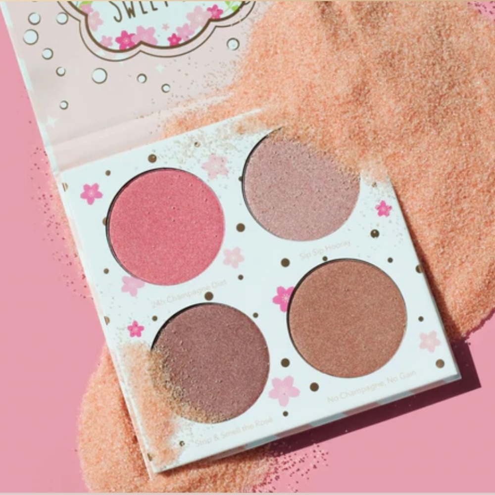 Beauty Bakerie Cotton Candy Champagne Blushlighter Palette